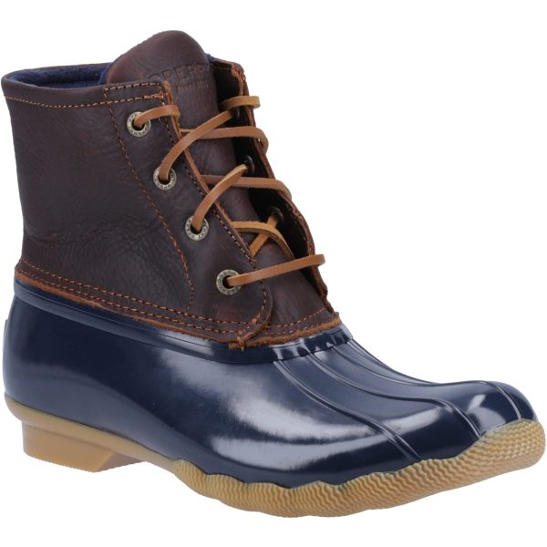 Sperry Saltwater Duck Womens Lace Up Weather Boot Online Sale