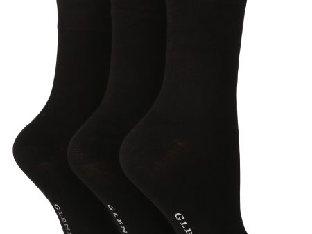 3 Pair Glenmuir Womens Gentle Grip Socks Hot on Sale