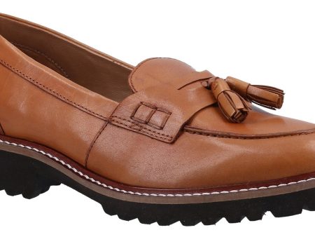 Hush Puppies Ginny Womens Slip On Leather Loafer Hot on Sale