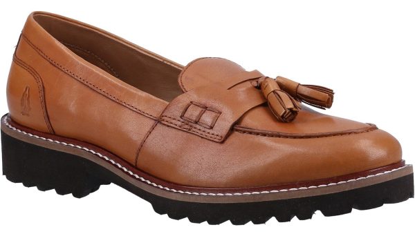 Hush Puppies Ginny Womens Slip On Leather Loafer Hot on Sale