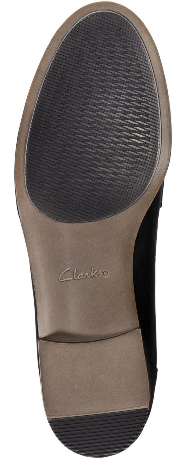 Clarks Hamble Loafer Womens Leather Slip On Shoe Hot on Sale