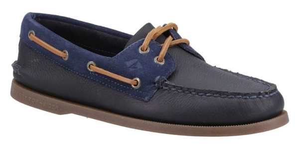 Sperry Authentic Original Mens Tumbled Suede Boat Shoe Online Hot Sale