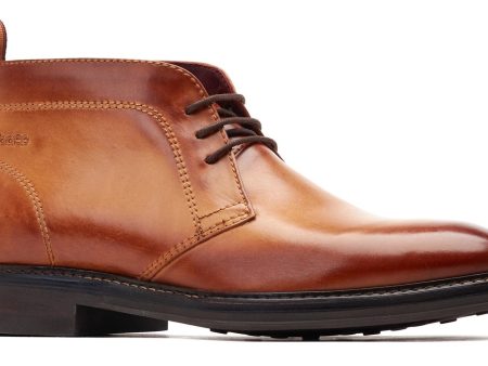 Base London Denali Mens Leather Lace Up Chukka Boot Online