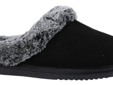 Hush Puppies Amara Womens Suede Leather Slipper Discount