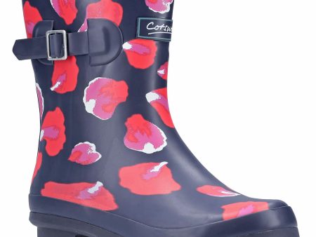 Cotswold Badminton Womens Mid Calf Patterned Wellington Online Hot Sale