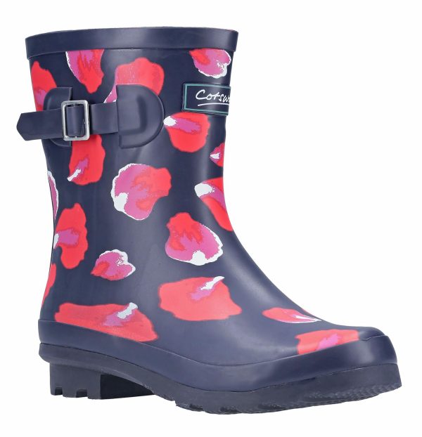 Cotswold Badminton Womens Mid Calf Patterned Wellington Online Hot Sale