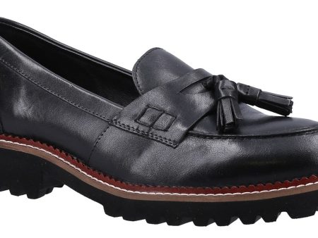 Hush Puppies Ginny Womens Slip On Leather Loafer Discount