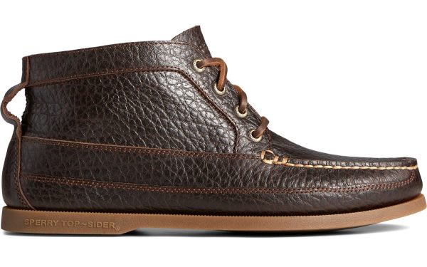 Sperry Authentic Original Mens Boat Chukka Tumbled Boots on Sale