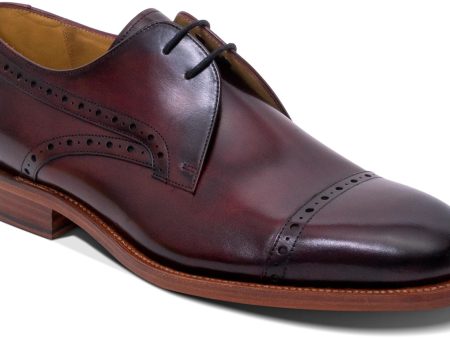 Barker Wye 4780 Mens Leather Lace Up Brogue Shoe Online now