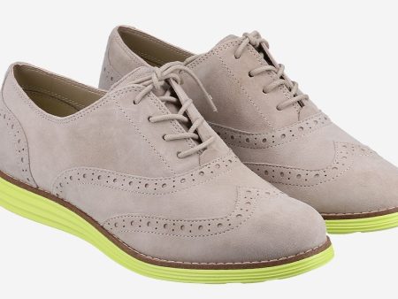 Cole Haan OriginalGrand Wingtip Womens Leather Oxford Shoe For Sale