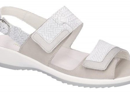 Waldlaufer 225017 Ginger Womens Leather Touch-Fastening Sandal Supply