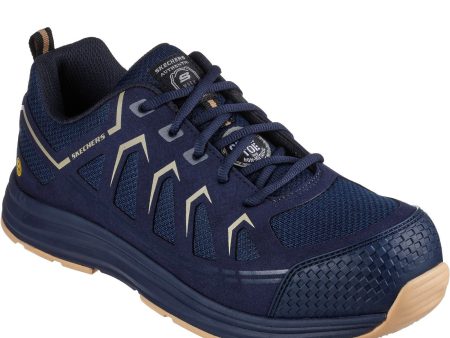 Skechers Work 200127EC Malad II Mens Lace Up Work Trainer Sale