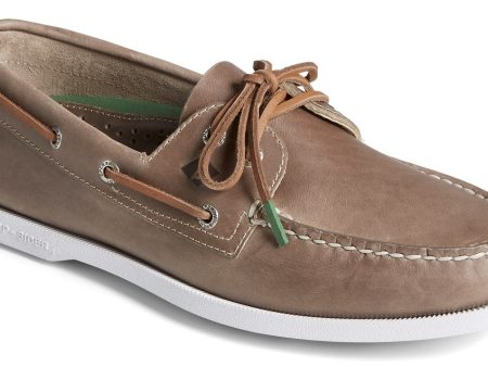 Sperry Authentic Original 2-Eye Pullup Mens Leather Boat Shoe Cheap