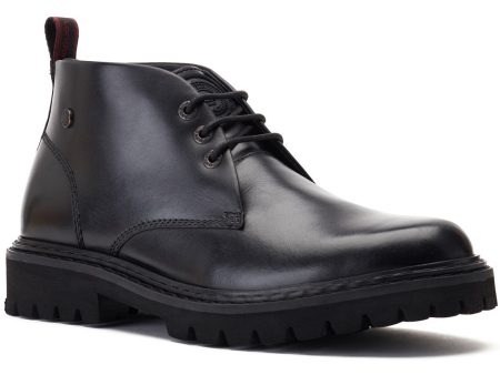 Base London Lomax Mens Leather Chukka Boot Supply