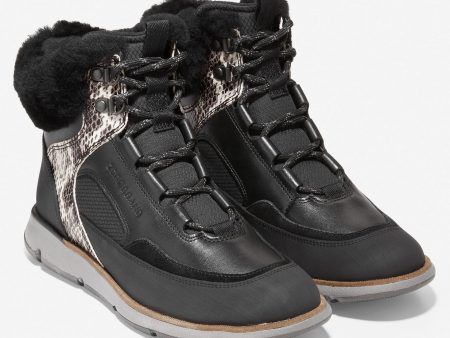 Cole Haan 4.ZeroGrand Womens Leather Lace Up Hiking Boot For Cheap