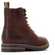 Base London Sparrow Mens Leather Lace Up Combat Boot Supply