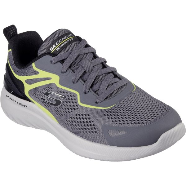 Skechers 232674 Bounder 2.0 Andal Mens Lace Up Trainer on Sale