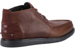 TOMS Navi Moc Mens Leather Lace Up Chukka Boot Cheap