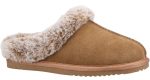 Hush Puppies Amara Womens Suede Leather Slipper For Discount