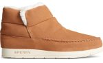 Sperry Moc-Sider Bootie Womens Leather Ankle Boot Online Sale