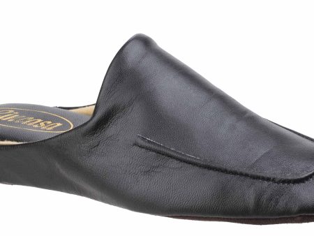 Cincasa Carlos Mens Leather Mule Slipper Online Hot Sale