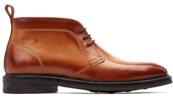 Base London Denali Mens Leather Lace Up Chukka Boot Online