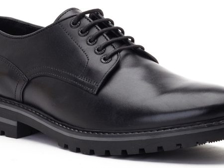 Base London Halsey Waxy Mens Leather Lace Up Derby Shoe Sale