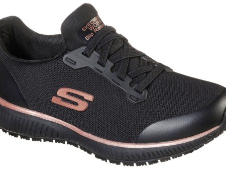 Skechers 77222EC Work Squad SR Womens Slip On Work Shoe For Discount