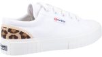 Superga 2630 Stripe Womens Lace Up Trainer For Sale