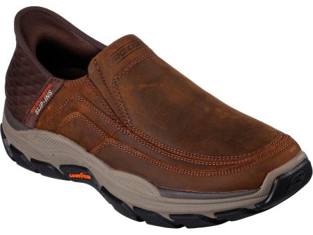 Skechers Slip-Ins 204810 Respected Elgin Mens Leather Shoe Hot on Sale