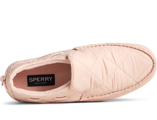 Sperry Moc-Sider Nylon Quilted Womens Slip On Shoe Fashion