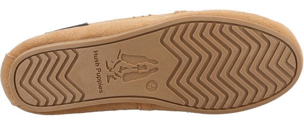 Hush Puppies Annie Womens Suede Mocassin Slipper Cheap