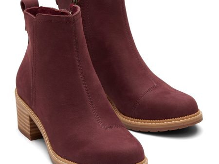 TOMS Marina Womens Leather Ankle Boot Online now