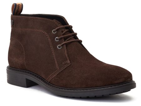 Base London Kilby Mens Leather Lace Up Chukka Boot Discount