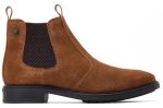 Base London Nelson Mens Suede Leather Chelsea Boot For Discount