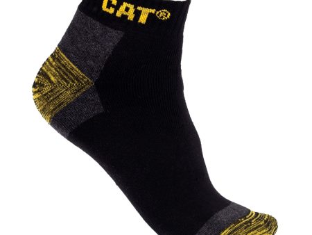 3 Pair CAT Premium Work Sneaker Socks Discount