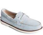 Sperry Gold Cup Authentic Original 2-Eye Cross Lace Mens Boat Shoe Hot on Sale