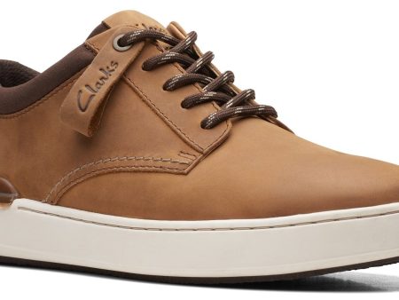 Clarks CourtLite Derby Mens Leather Lace Up Casual Shoe Supply