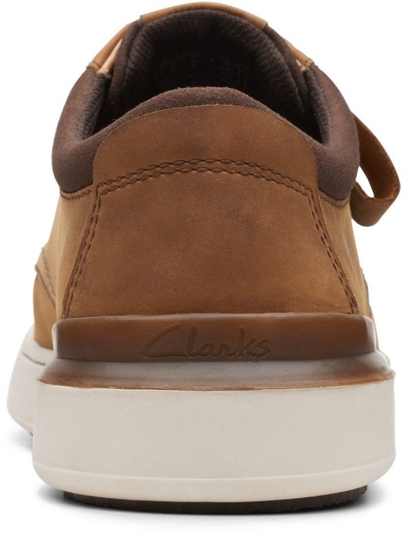 Clarks CourtLite Derby Mens Leather Lace Up Casual Shoe Supply