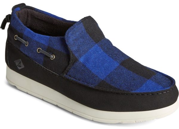 Sperry Moc-Sider Buffalo Check Mens Slip On Shoe Fashion