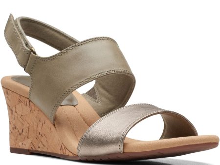 Clarks Kyarra Faye Womens Wedge Heeled Sandal Online Sale