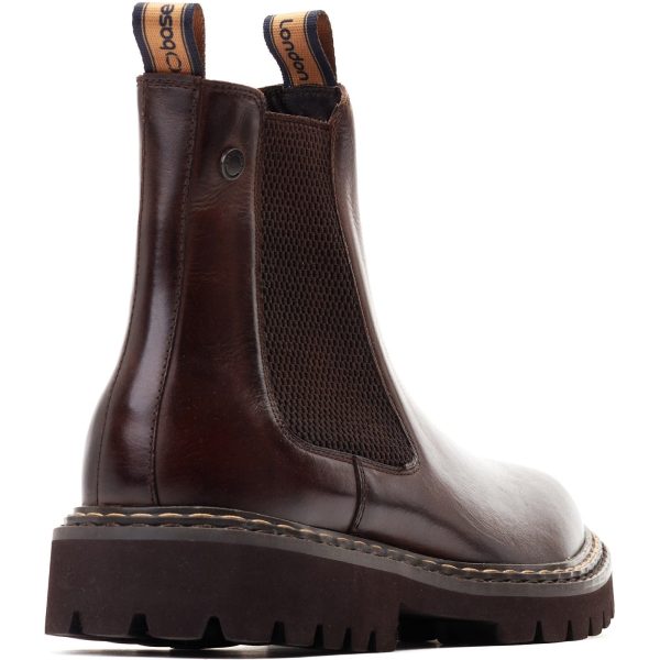 Base London Utah Mens Leather Chelsea Boot Online