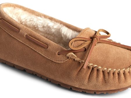 Sperry Reina Womens Suede Leather Slipper For Cheap