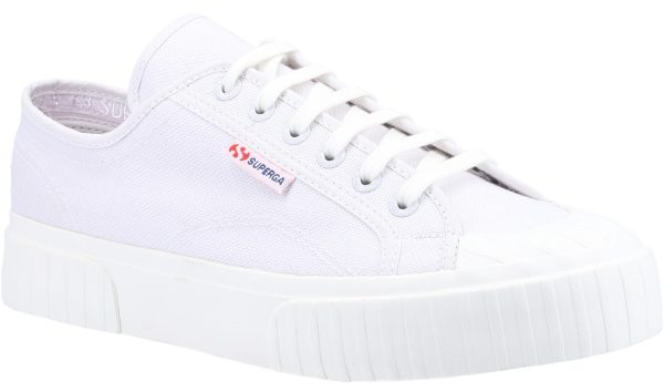 Superga 2630 Stripe Mens Lace Up Trainer For Sale