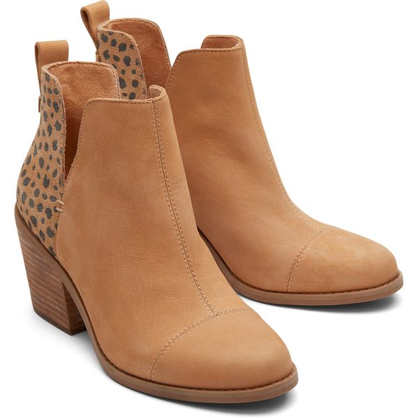 TOMS Everly Womens Heeled Ankle Boot Online Hot Sale