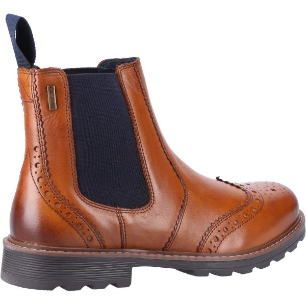 Cotswold Ford Mens Leather Waterproof Chelsea Boot Fashion