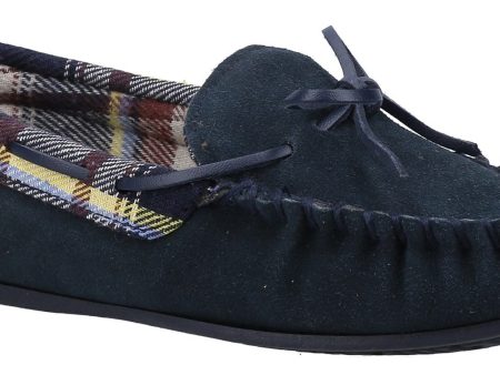 Cotswold Chatsworth Womens Suede Leather Slipper Hot on Sale