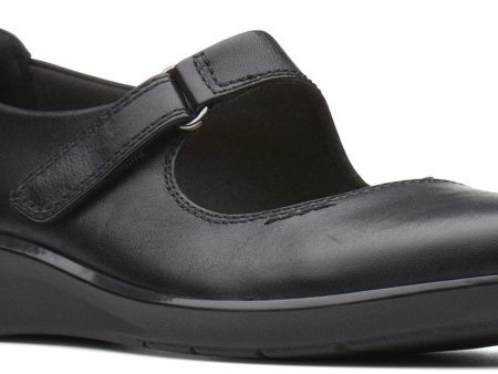 Clarks Hope Henley Womens Touch Fastening Shoes Discount