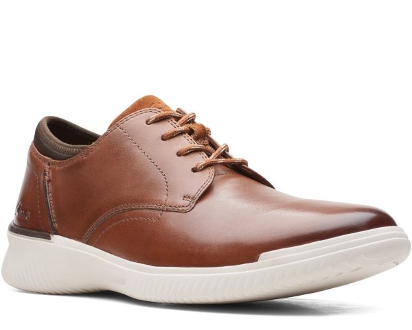 Clarks Donaway Plain Mens Lace Up Casual Shoe For Cheap