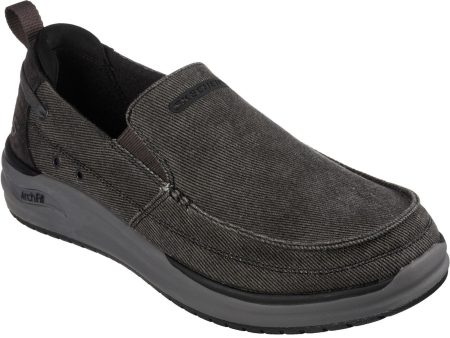 Skechers 204605 Arch Fit Melo Port Bow Mens Slip On Shoes Online